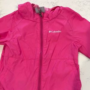 Girls toddler Columbia pink rain jacket (3T)